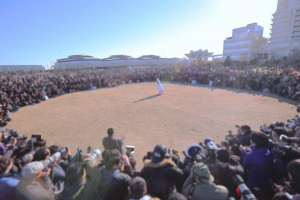 囲み撮影イメージ