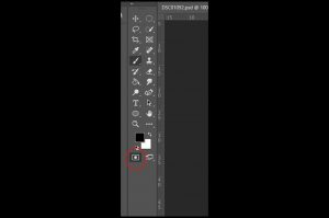Photoshop　自然なレタッチ　クイックマスク